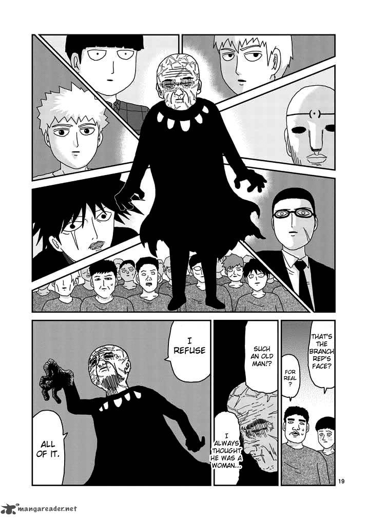 Mob Psycho 100 Chapter 48 Page 19