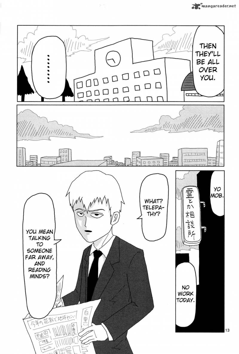 Mob Psycho 100 Chapter 5 Page 13