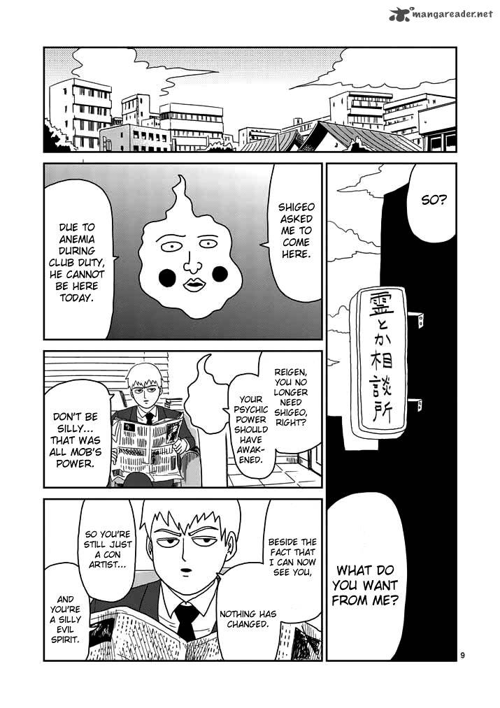Mob Psycho 100 Chapter 50 Page 9