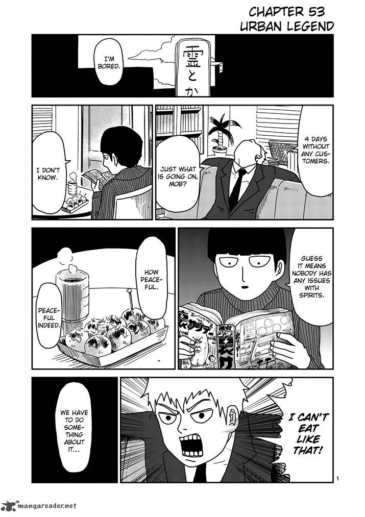 Mob Psycho 100 Chapter 53 Page 1