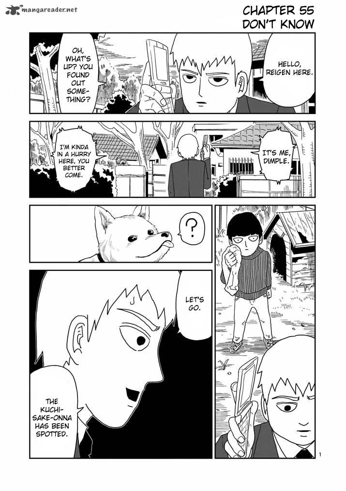 Mob Psycho 100 Chapter 55 Page 1
