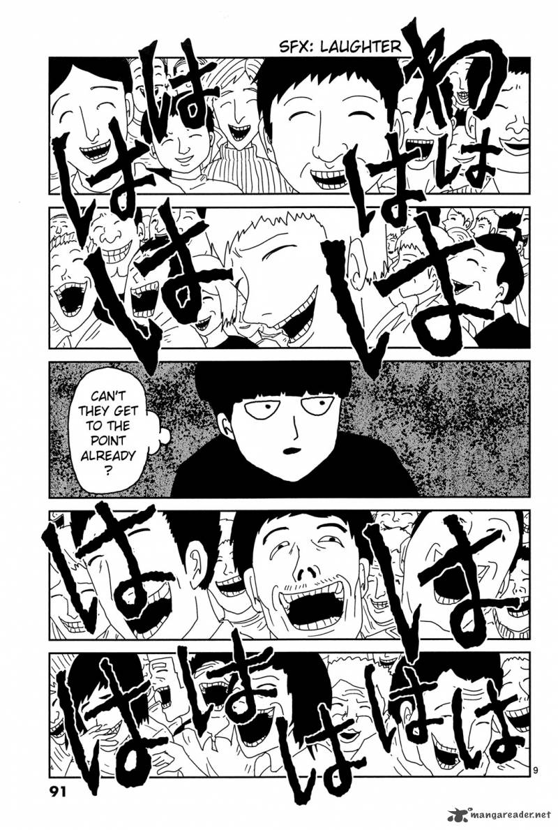 Mob Psycho 100 Chapter 6 Page 9