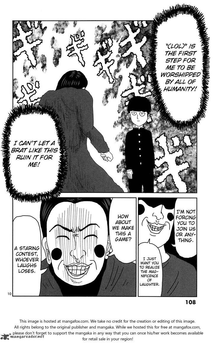 Mob Psycho 100 Chapter 7 Page 10