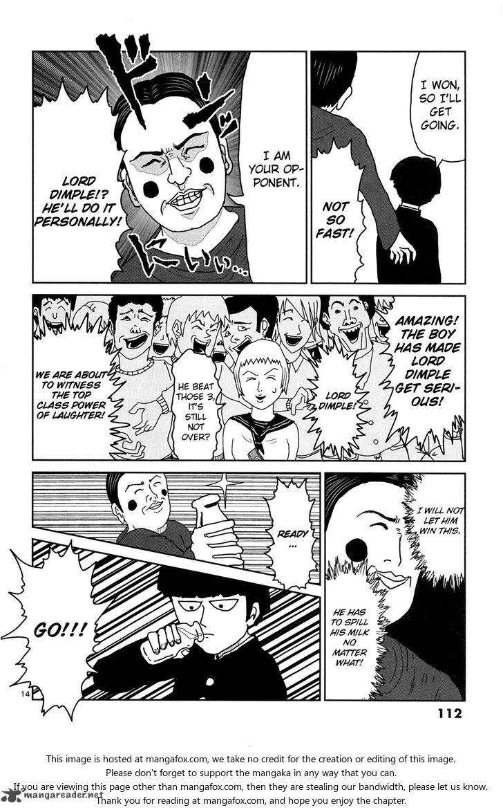 Mob Psycho 100 Chapter 7 Page 14