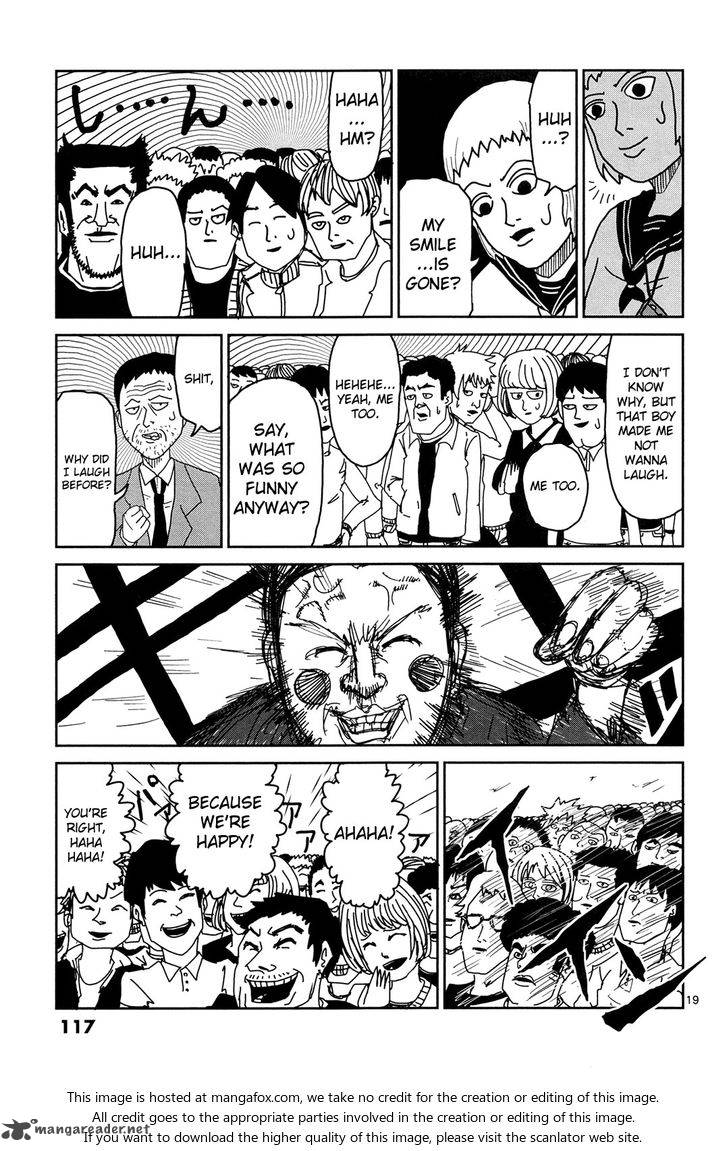 Mob Psycho 100 Chapter 7 Page 19