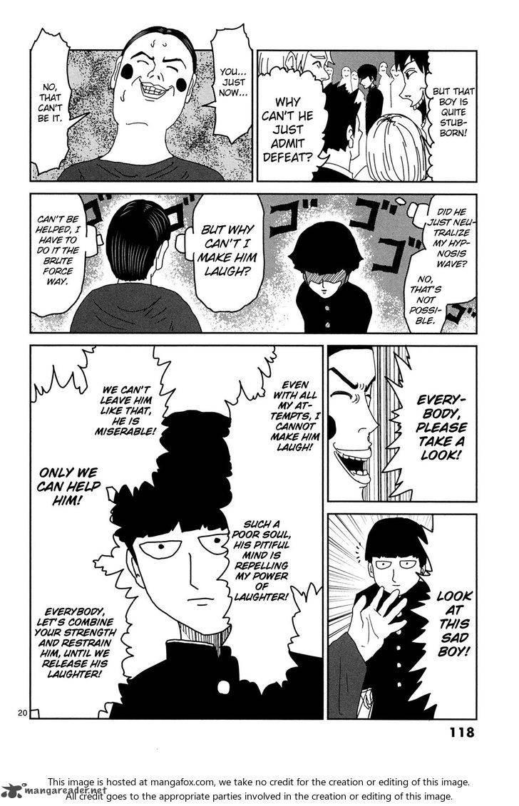 Mob Psycho 100 Chapter 7 Page 20