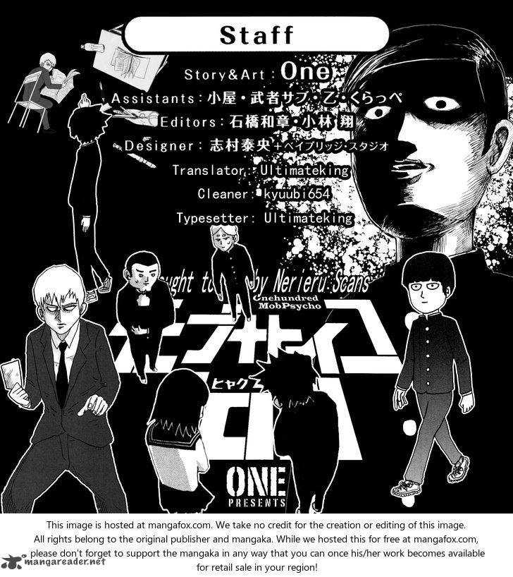 Mob Psycho 100 Chapter 7 Page 23