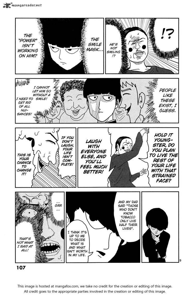 Mob Psycho 100 Chapter 7 Page 9