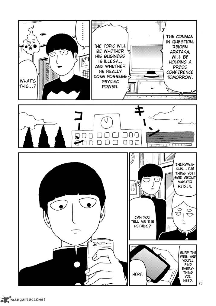 Mob Psycho 100 Chapter 72 Page 23