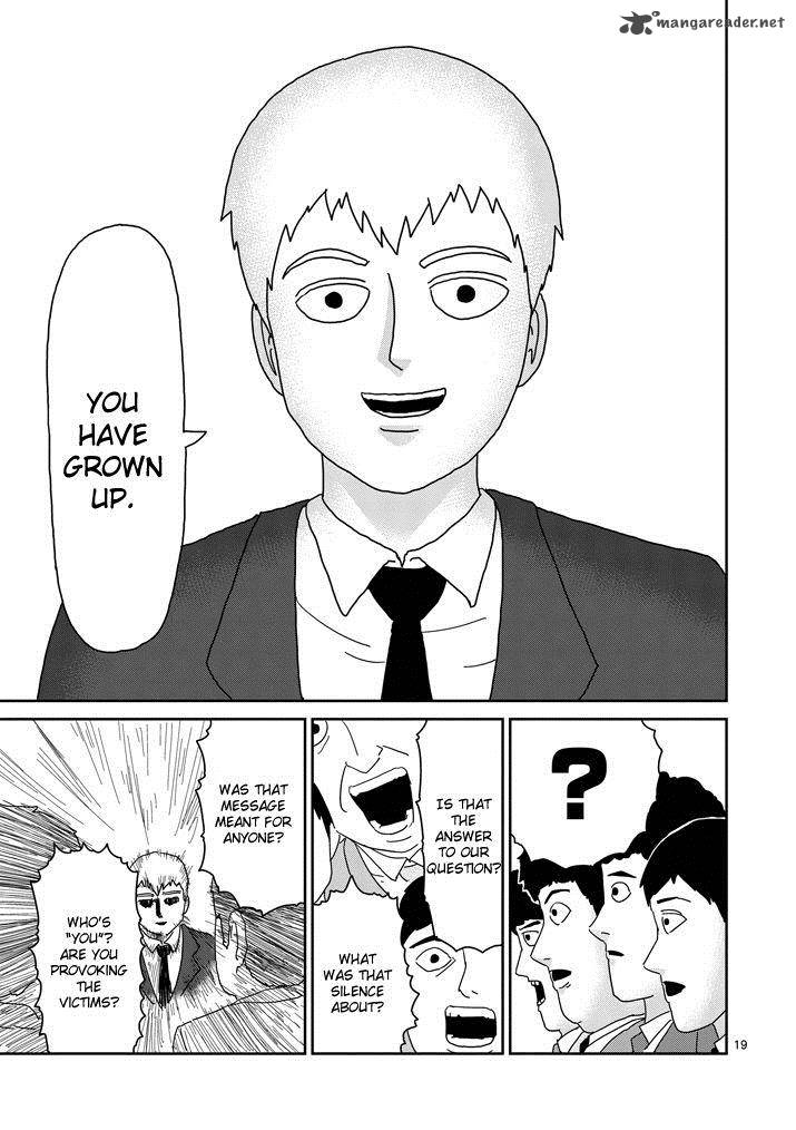 Mob Psycho 100 Chapter 73 Page 19