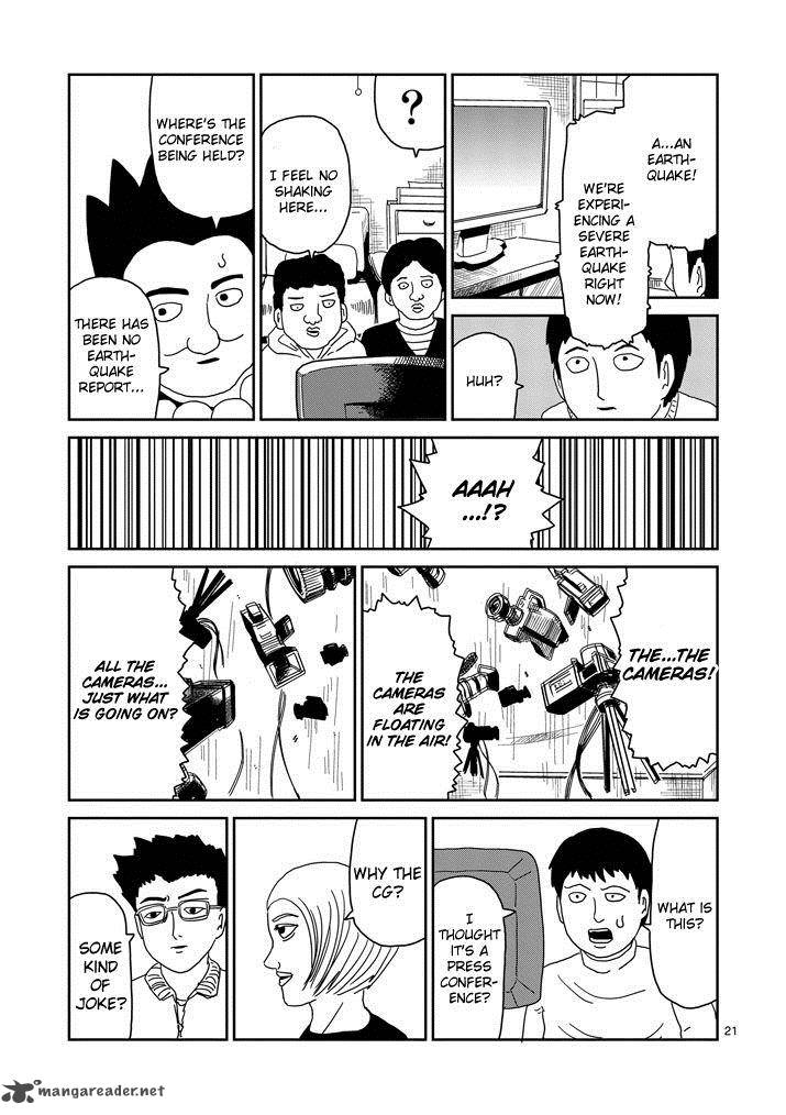 Mob Psycho 100 Chapter 73 Page 21