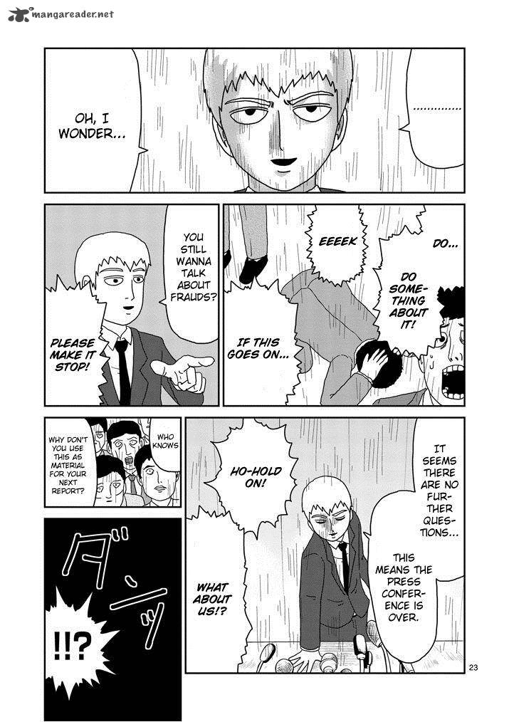 Mob Psycho 100 Chapter 73 Page 23