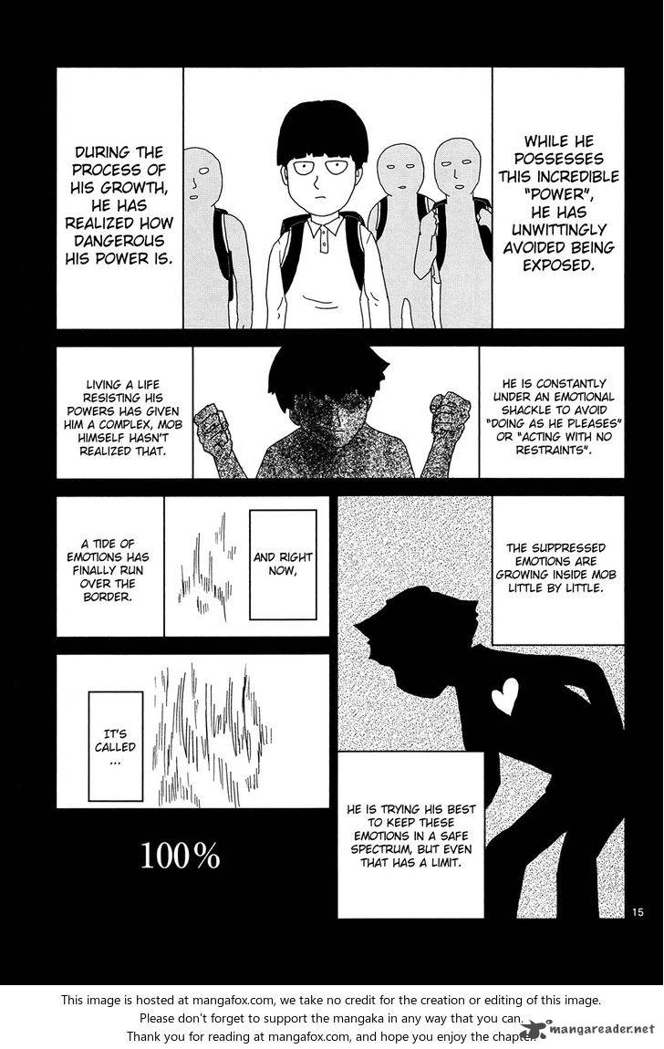 Mob Psycho 100 Chapter 8 Page 15