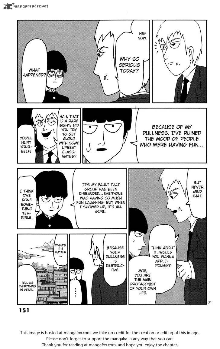 Mob Psycho 100 Chapter 8 Page 30