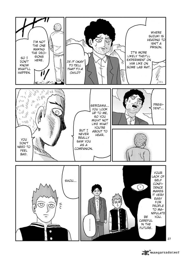 Mob Psycho 100 Chapter 91 Page 27