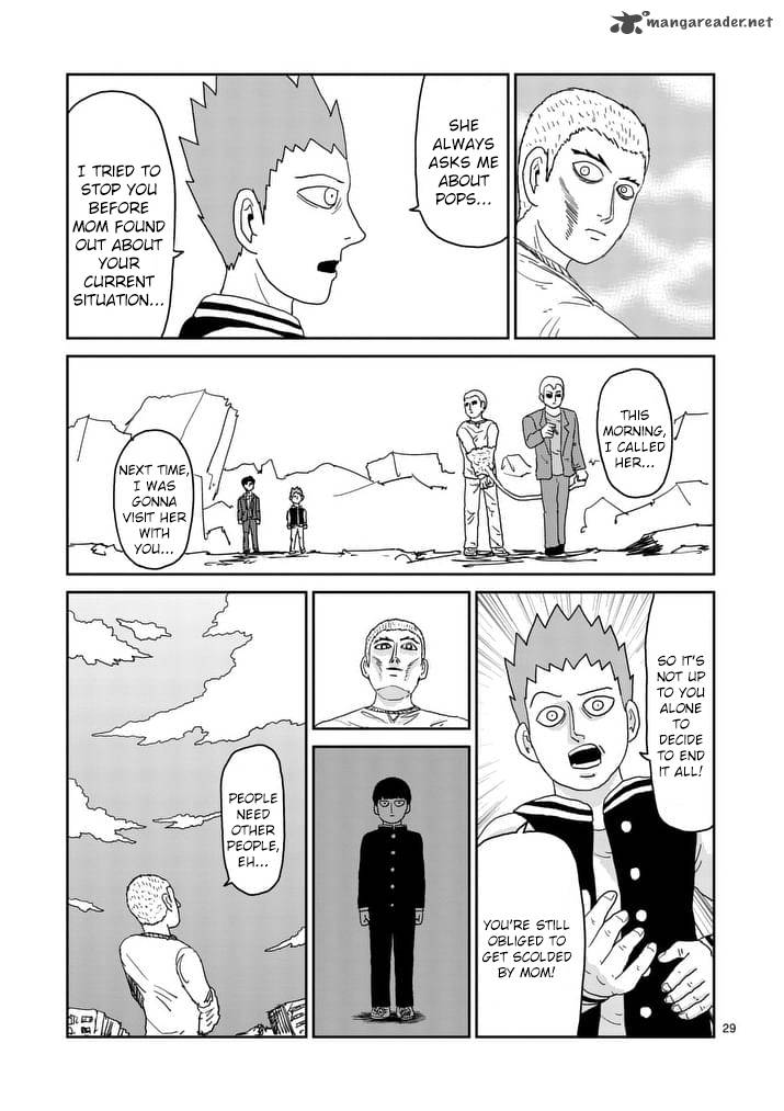 Mob Psycho 100 Chapter 91 Page 29