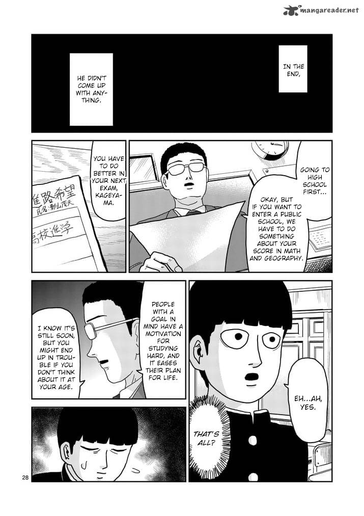 Mob Psycho 100 Chapter 92 Page 30