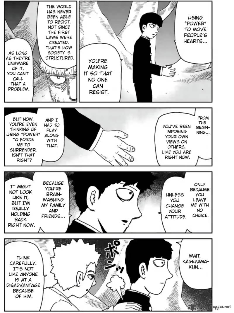 Mob Psycho 100 Chapter 97 Page 17