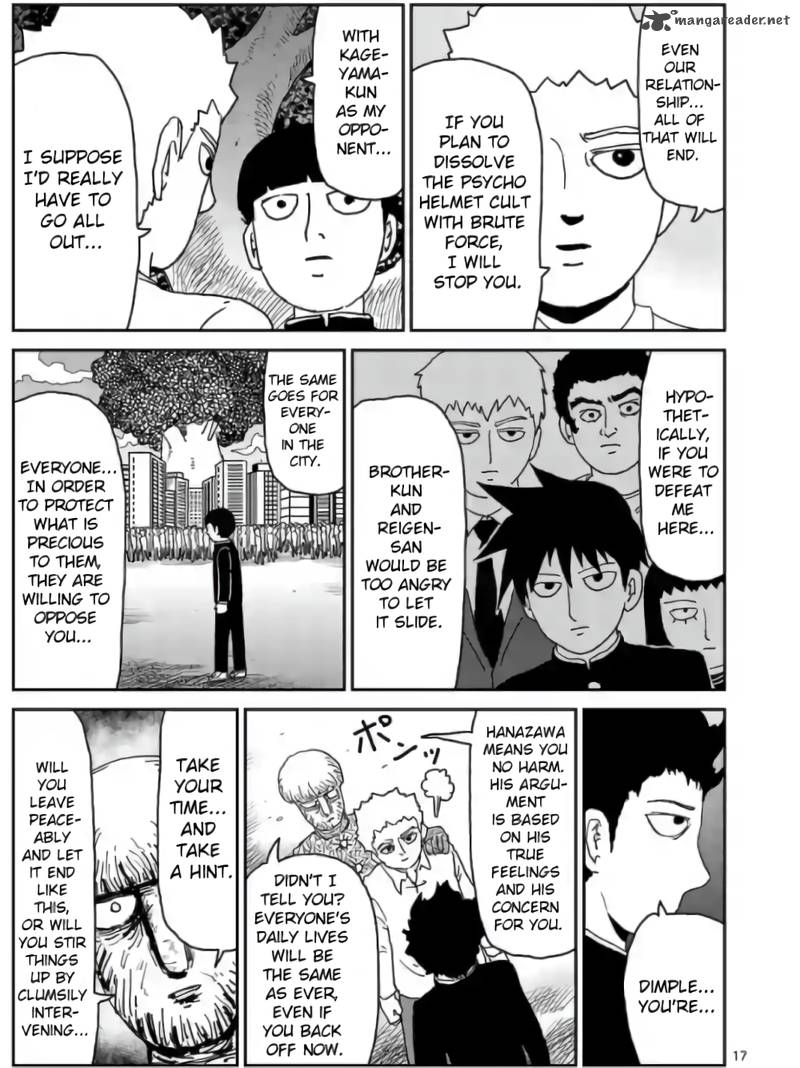 Mob Psycho 100 Chapter 97 Page 19