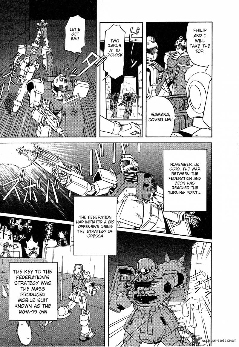Mobile Suit Gundam Blue Destiny Chapter 1 Page 17