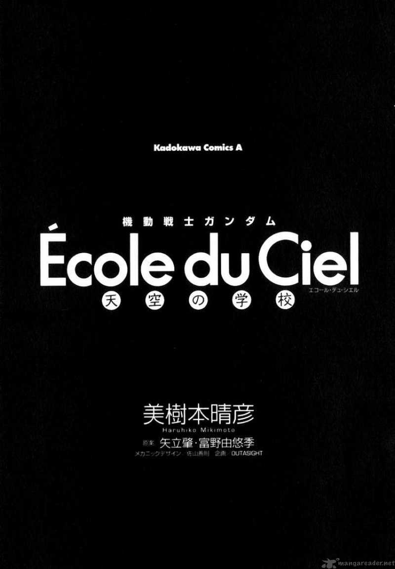 Mobile Suit Gundam Ecole Du Ciel Chapter 1 Page 9