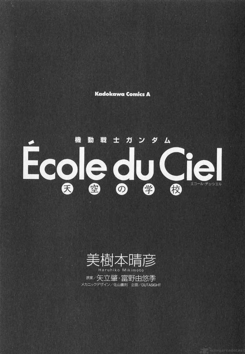 Mobile Suit Gundam Ecole Du Ciel Chapter 11 Page 10