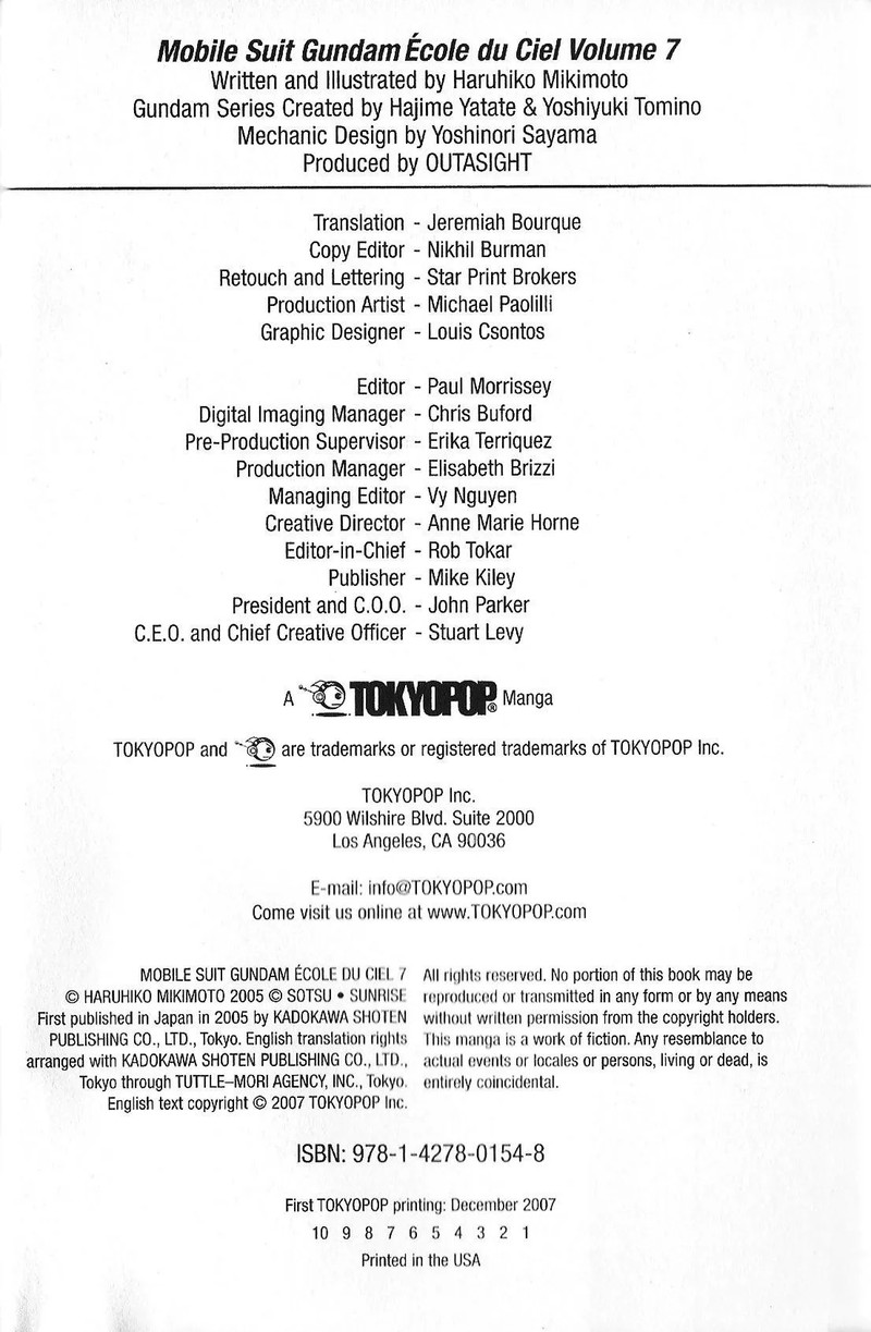 Mobile Suit Gundam Ecole Du Ciel Chapter 33 Page 6