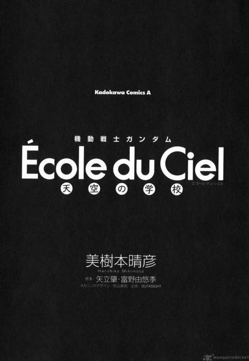 Mobile Suit Gundam Ecole Du Ciel Chapter 6 Page 10