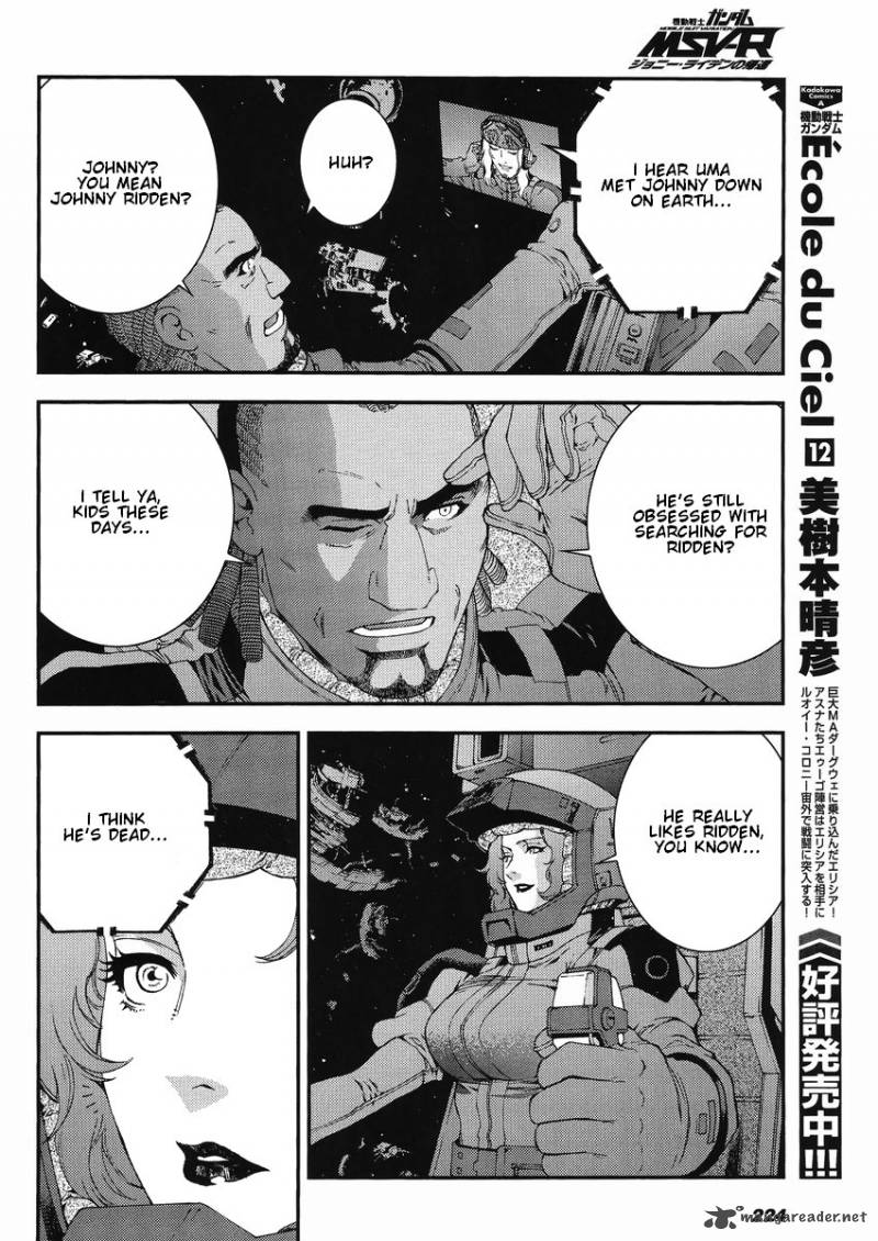 Mobile Suit Gundam Msv R Johnny Ridden No Kikan Chapter 11 Page 22