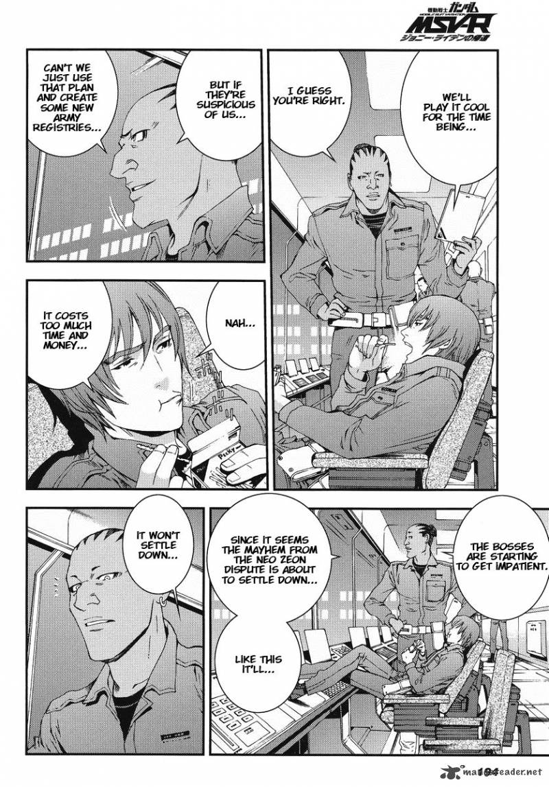 Mobile Suit Gundam Msv R Johnny Ridden No Kikan Chapter 15 Page 14