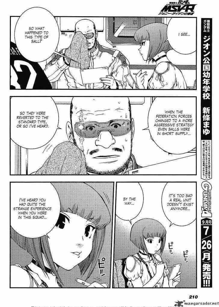 Mobile Suit Gundam Msv R Johnny Ridden No Kikan Chapter 3 Page 14