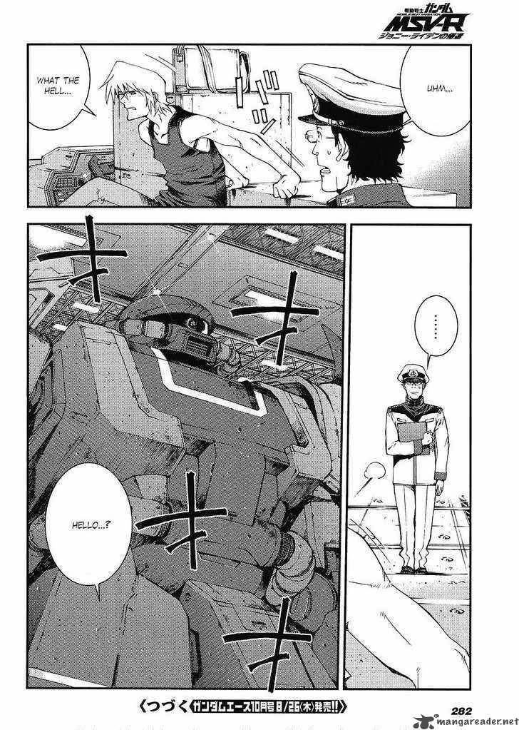 Mobile Suit Gundam Msv R Johnny Ridden No Kikan Chapter 4 Page 34