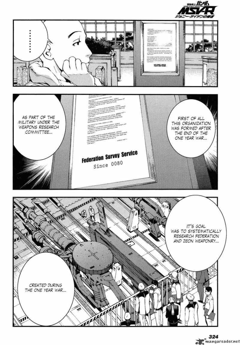 Mobile Suit Gundam Msv R Johnny Ridden No Kikan Chapter 7 Page 8