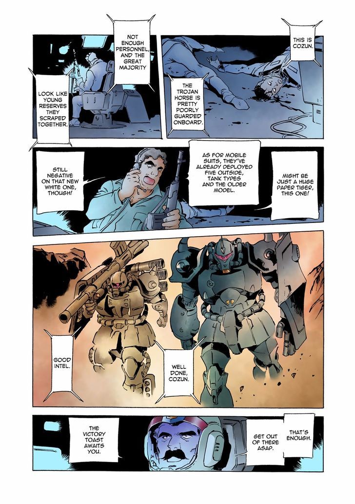 Mobile Suit Gundam The Origin Chapter 22 Page 13