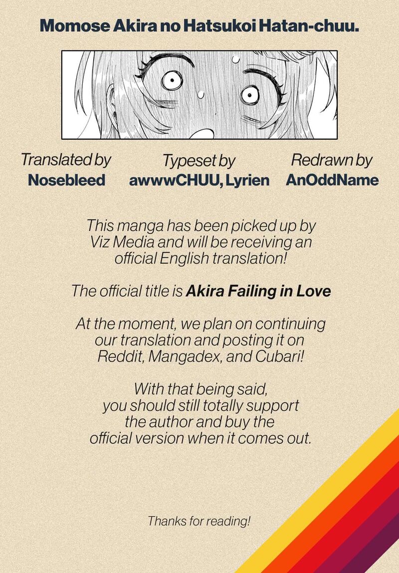 Momose Akira No Hatsukoi Hatan Chuu Chapter 31 Page 21