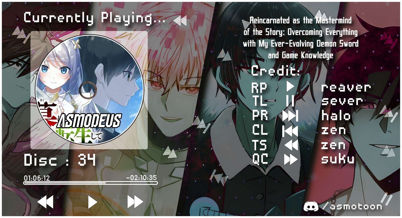 Monogatari No Kuromaku Ni Tensei Shite Chapter 34 Page 1