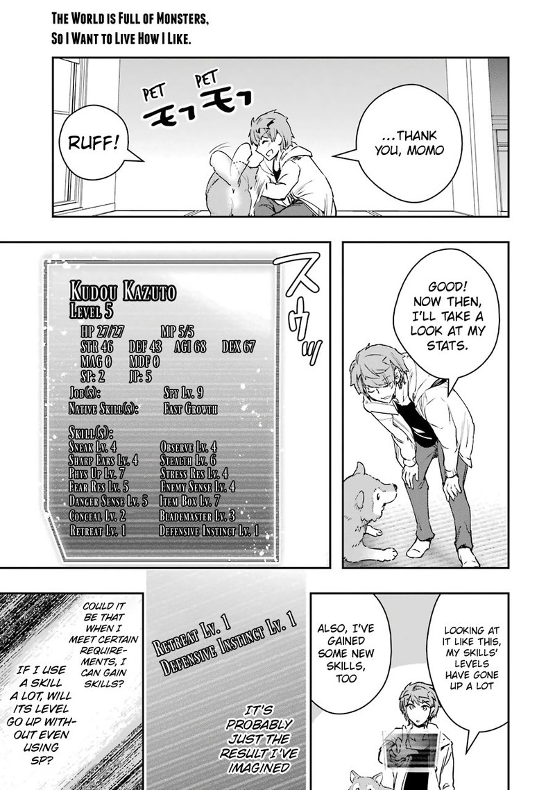 Monster Ga Afureru Sekai Ni Natta Node Suki Ni Ikitai To Omoimasu Chapter 3 Page 18