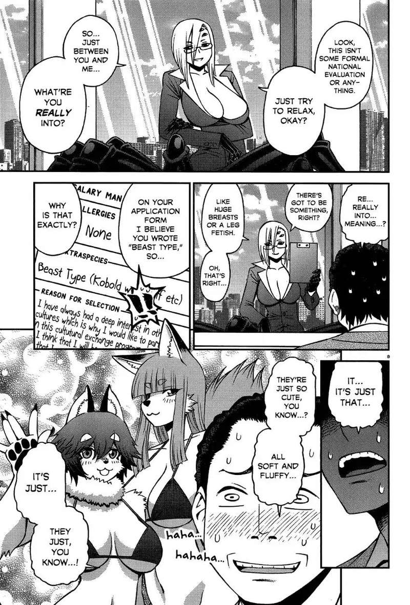 Monster Musume No Iru Nichijou Chapter 58 Page 9
