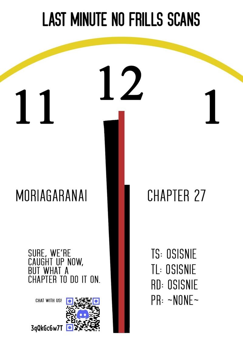 Moriagaranai Date Chapter 27 Page 25