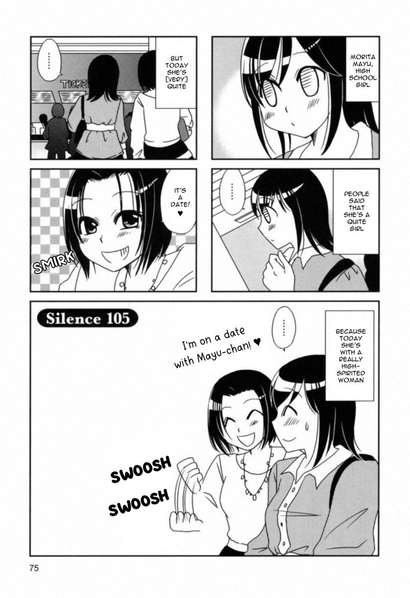 Morita San Wa Mukuchi Chapter 105 Page 1