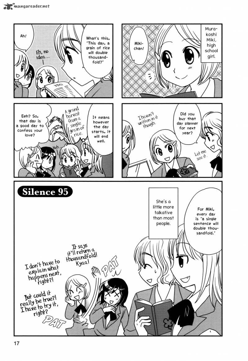 Morita San Wa Mukuchi Chapter 95 Page 1