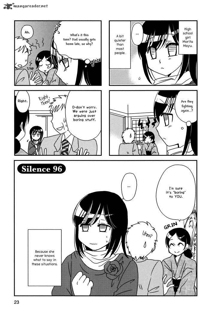 Morita San Wa Mukuchi Chapter 96 Page 1
