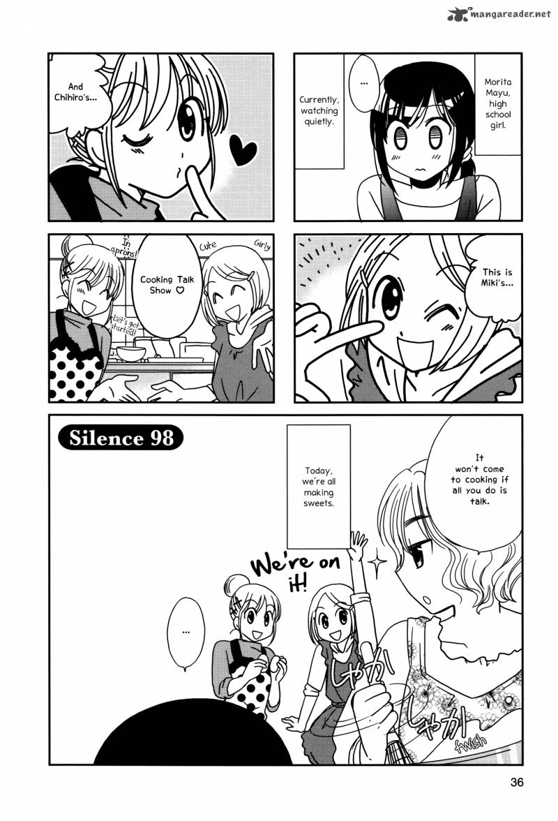 Morita San Wa Mukuchi Chapter 98 Page 1