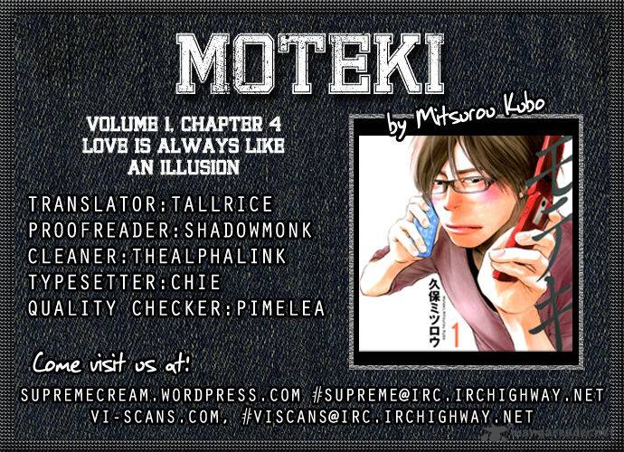 Moteki Chapter 4 Page 1