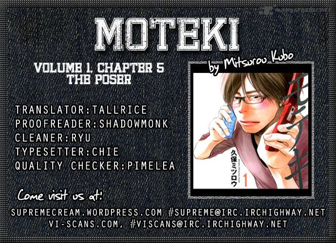 Moteki Chapter 5 Page 1