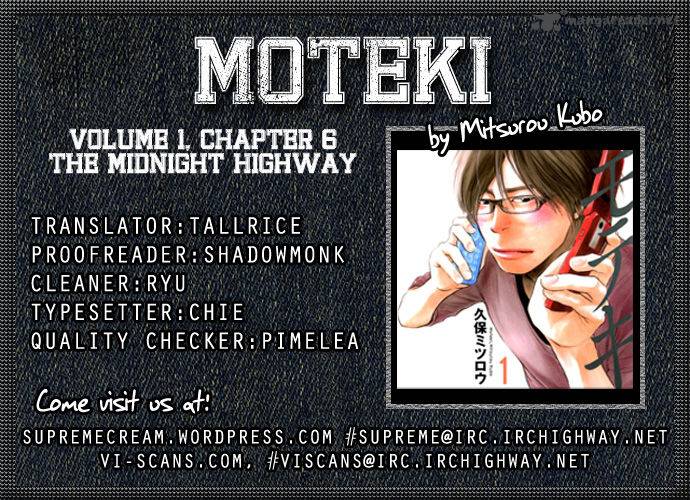 Moteki Chapter 6 Page 1