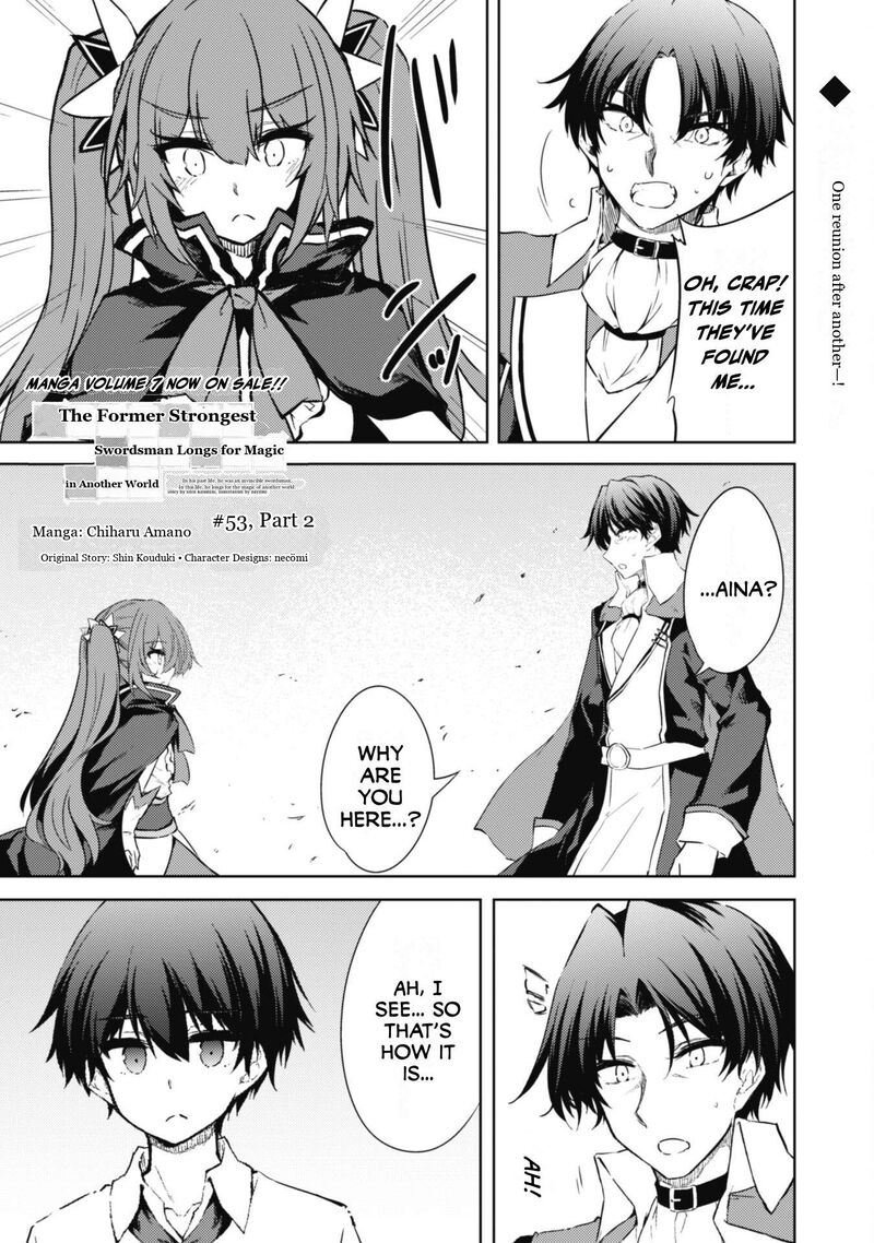 Moto Saikyou No Kenshi Wa Isekai Mahou Ni Akogareru Chapter 53b Page 2