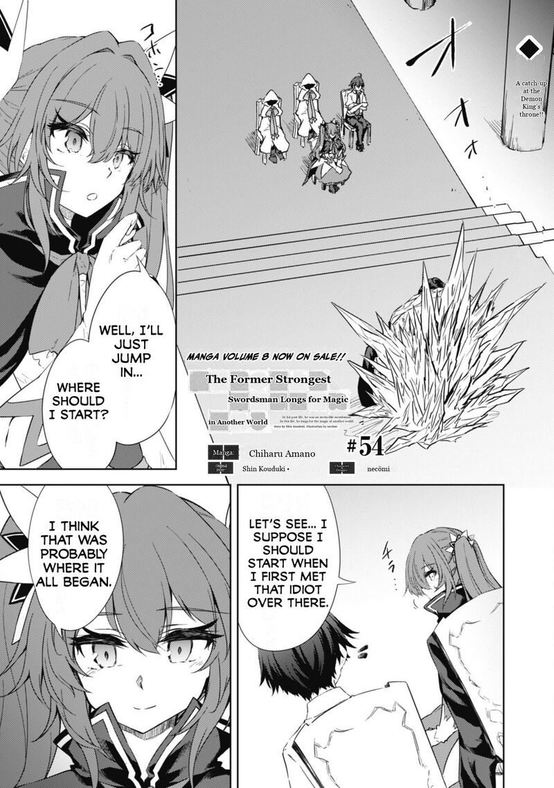 Moto Saikyou No Kenshi Wa Isekai Mahou Ni Akogareru Chapter 54 Page 2