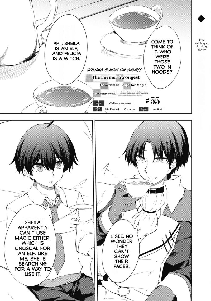 Moto Saikyou No Kenshi Wa Isekai Mahou Ni Akogareru Chapter 55 Page 2
