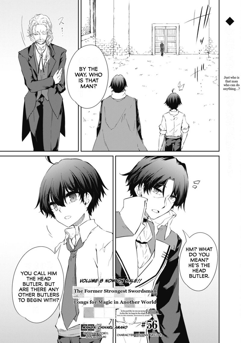 Moto Saikyou No Kenshi Wa Isekai Mahou Ni Akogareru Chapter 56 Page 2